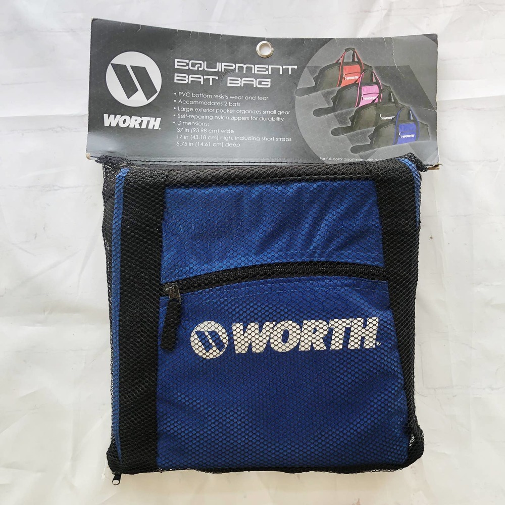 [Worth] NEW equipment bat bag Blue